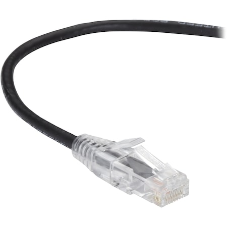 Black Box Slim-Net Cat6A 28-Awg 500-Mhz Stranded Ethernet Patch Cable - C6APC28-BK-04